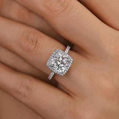Sterling Silver adjustable Diamond Ring Bloome