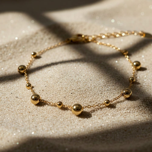 Beaded adjustable bracelet Bloome