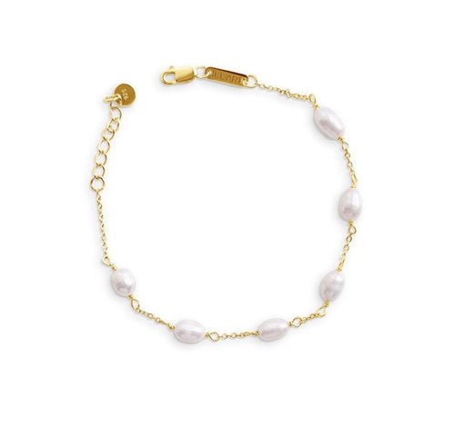 Pearl adjustable bracelet Bloome