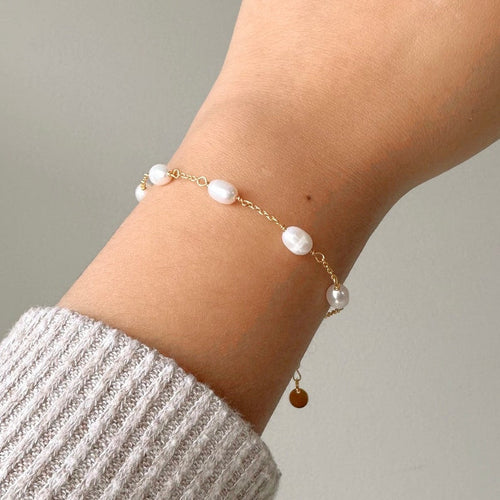 Pearl adjustable bracelet Bloome