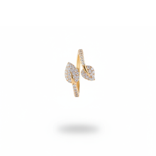 Load image into Gallery viewer, Leaf Love Adjustable Ring Bloome
