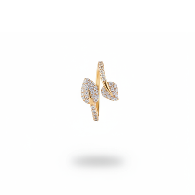Leaf Love Adjustable Ring Bloome