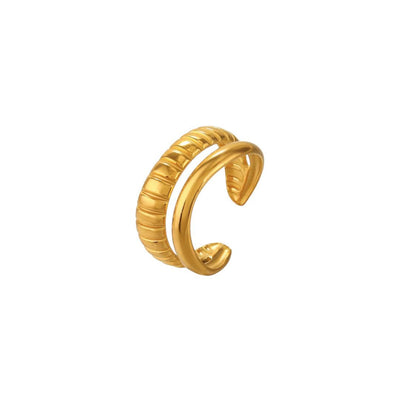 Cavallo Gold Ring | Adjustable Bloome