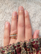 Load image into Gallery viewer, Crystal Nail Stainless Steel Ring