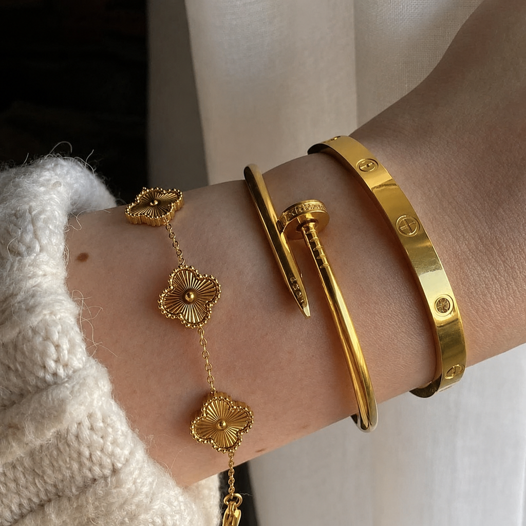 Trendy bracelet pack of 3 Bloome