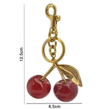 Load image into Gallery viewer, Handbag keychain dimensions 