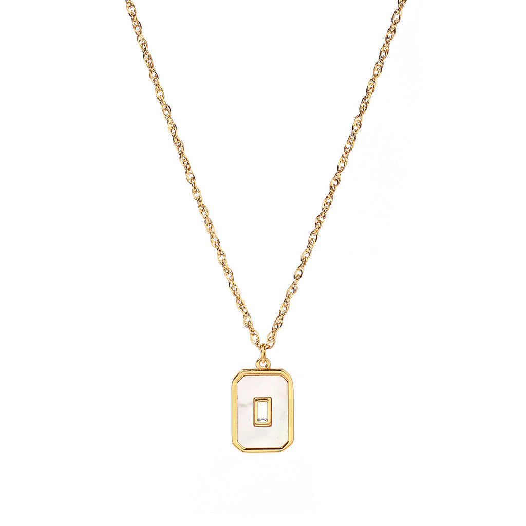Enamel Charm Necklace