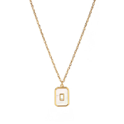 Enamel Charm Necklace Bloome