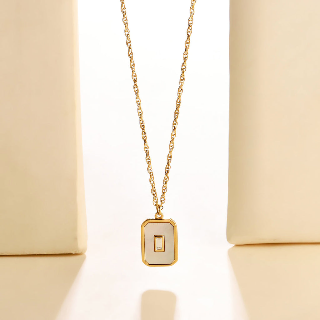 Enamel Charm Necklace