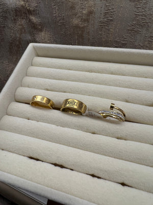 Rings pack of 3 Bloome