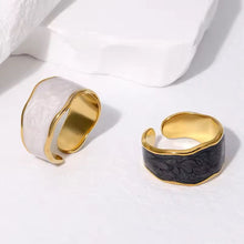 Load image into Gallery viewer, Marble adjustable Ring