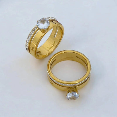 Diamond Crystal Ring Bloome