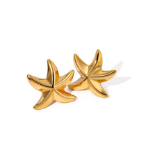 Load image into Gallery viewer, Starfish earrings