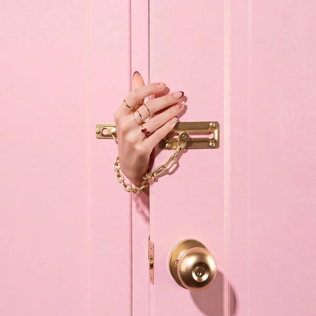 Bow press on nails