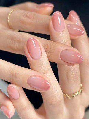 Pink Moon Press on nails Bloome