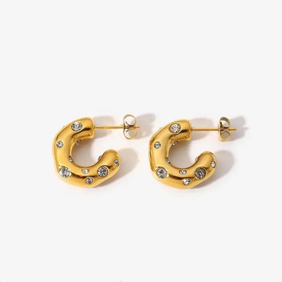 Divine Glow Hoops Bloome