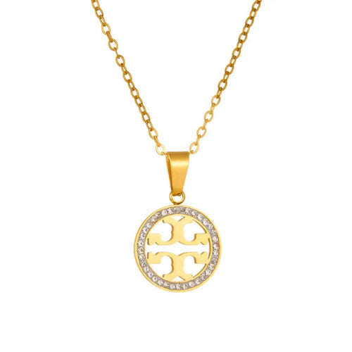 Necklace earrings set