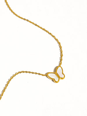 Butterfly necklace Bloome