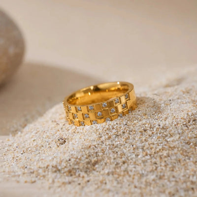 Moonstone Gold Ring Bloome