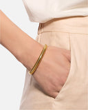 Elegant Classic Gold-Plated streachable Bangle