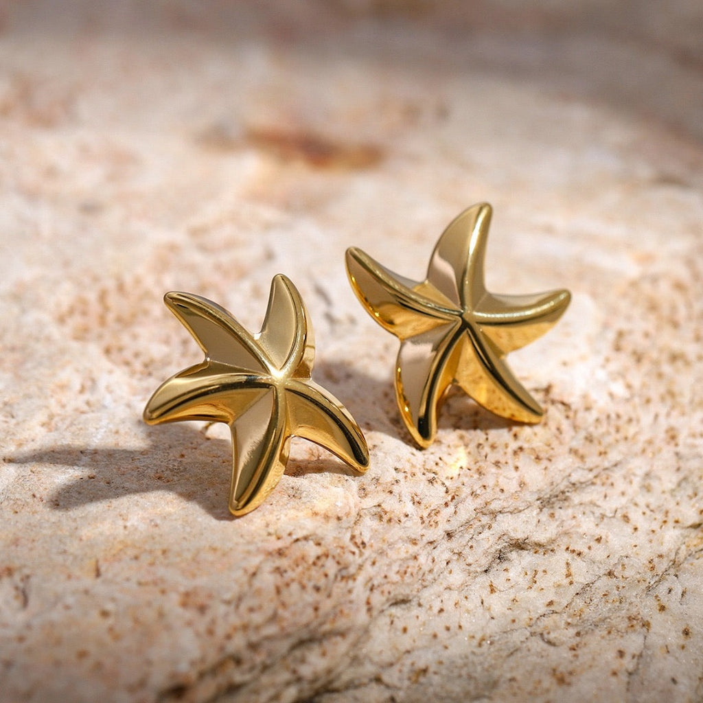 Starfish earrings