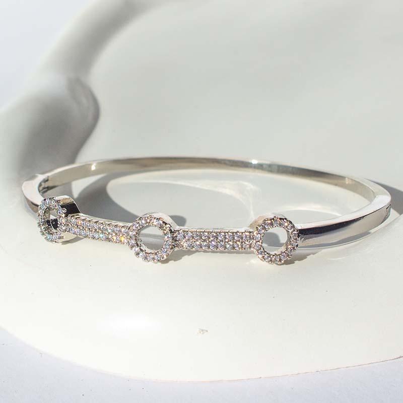 Circle studded bangle