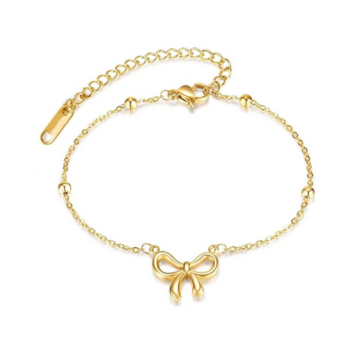 Bow Charm Bracelet
