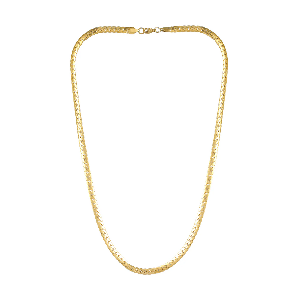 Bold Statement Chain Necklace | Anti-Tarnish | Chunky Everyday Jewelry for Women