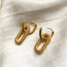 Load image into Gallery viewer, Aurora Coil Hoops