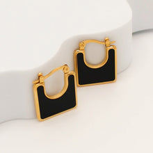 Load image into Gallery viewer, Black Hues – Elegant anti-tarnish earrings designed for everyday wear. Stylish, durable, and available at an affordable price online in Pakistan.