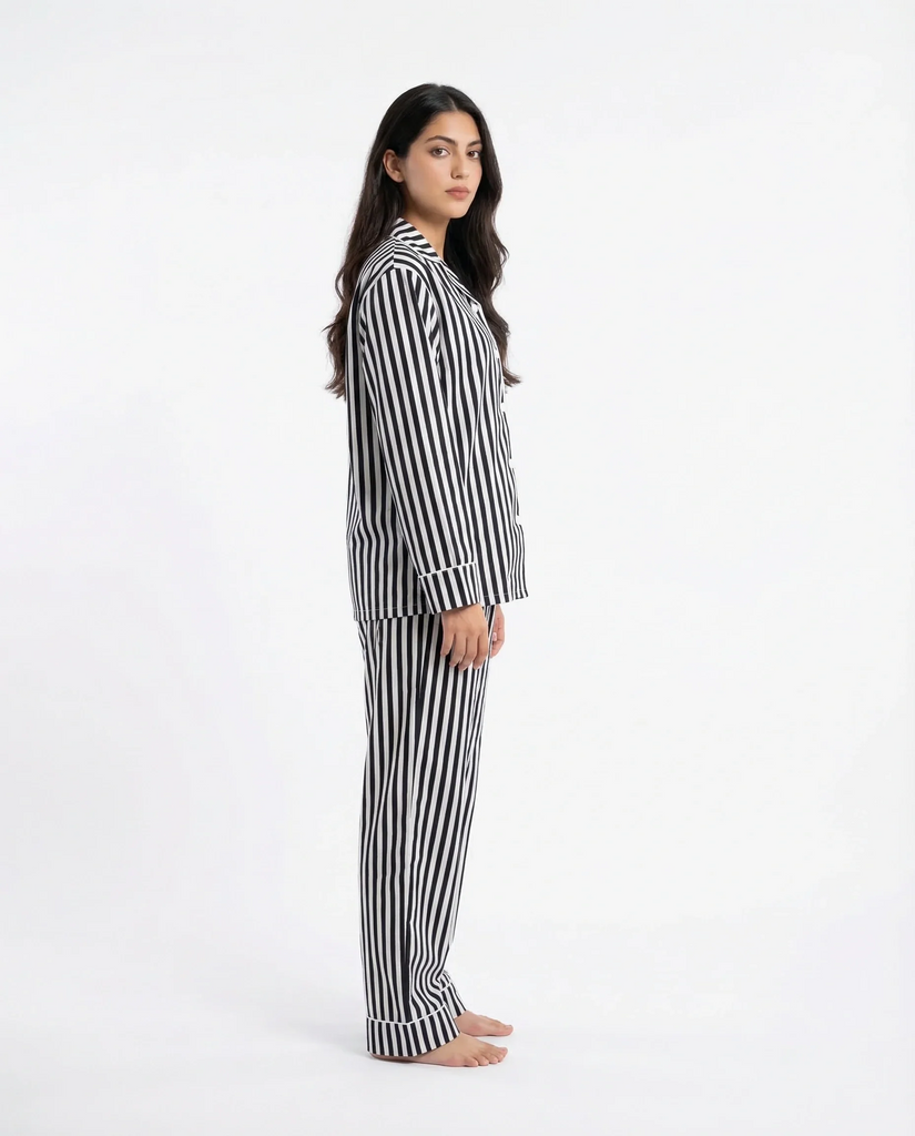 Stripe pajama set