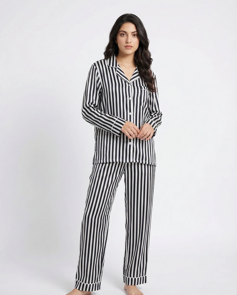 Coco stripe pajama set Bloome
