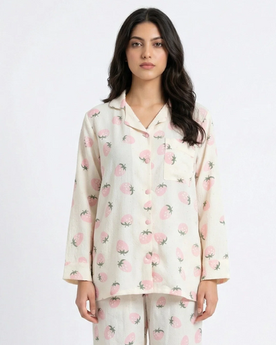 Strawberry Babe PJs - Bloome.pk