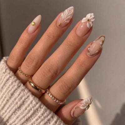 Soft Glam Press On Nails Bloome