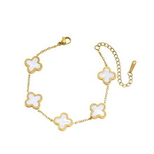 Load image into Gallery viewer, Clover Bracelet for Women | Anti-Tarnish | Everyday Elegant Jewelry