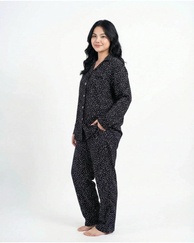 Boyfriend Linen pajama Set Bloome