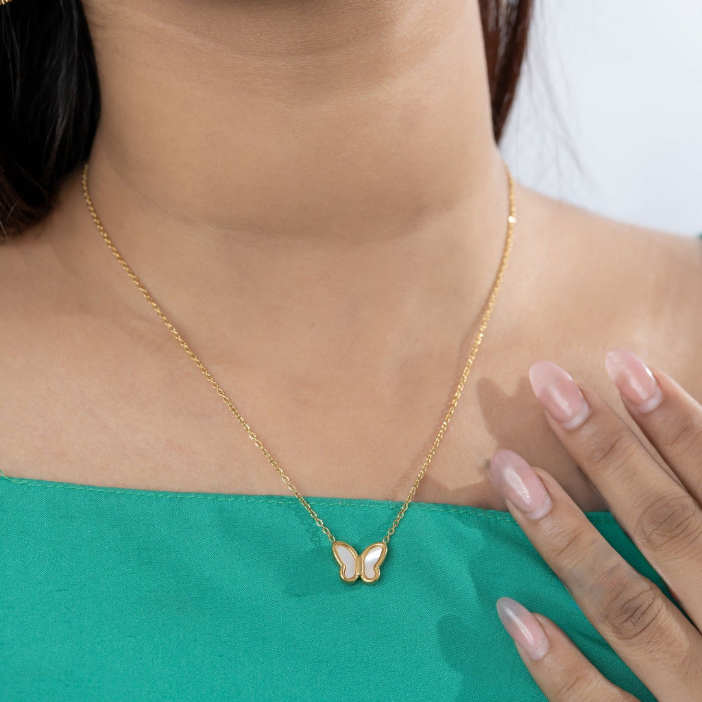 Butterfly necklace Bloome