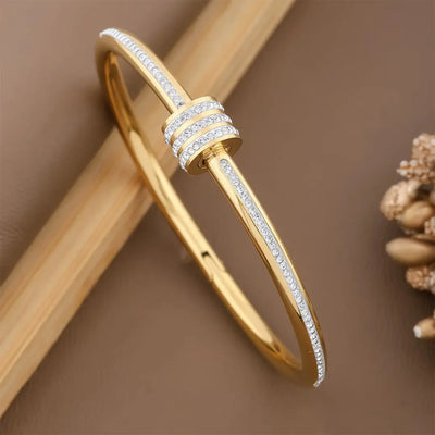 Diva Spark Studded Bangles Bloome