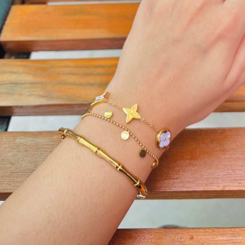 3-Piece Stacking Bracelet for Women Bloome