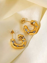 Load image into Gallery viewer, Divine Glow Hoops