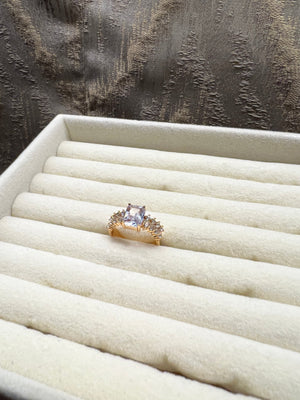 Diamond Ring adjustable Bloome