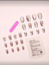 Load image into Gallery viewer, Butterfly Glittery Nails