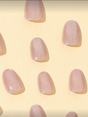Pink Ombre Press On Nails - Bloome.pk
