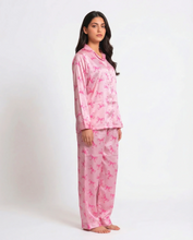 Load image into Gallery viewer, Silk Bow Pajama set 