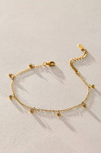 Load image into Gallery viewer, Dainty Beaded Ball Bracelet – Gold Stainless Steel Bracelet Bloome