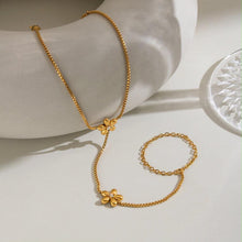 Load image into Gallery viewer, Floral Ring Bracelet Bloome
