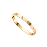 Bolt Chic Bangle – Gold Plated Stainless Steel