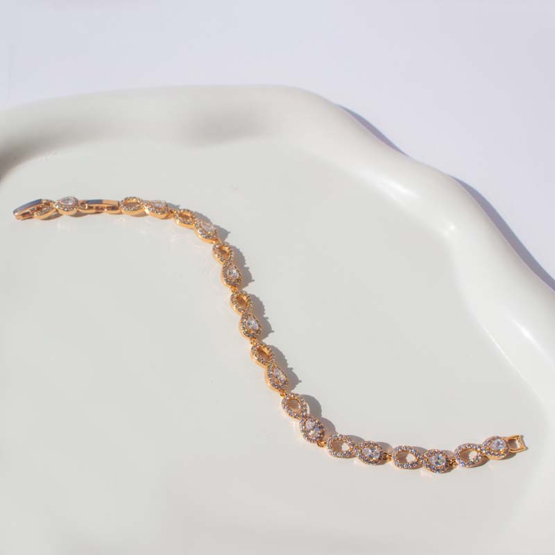Diamond Infinity Bracelet
