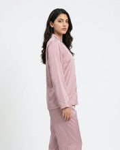 Load image into Gallery viewer, pink satin pajama set - Bloome