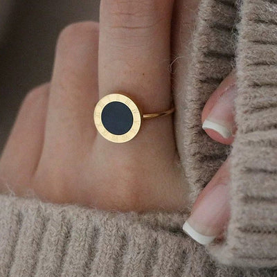 Roman adjustable Ring Bloome